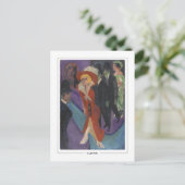 Ernst Ludwig Kirchner #370 - Briefkaart voor Schon (Staand voorkant)