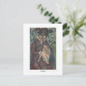 Ernst Ludwig Kirchner #3-2 - Briefkaart voor Schon (Staand voorkant)