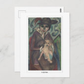 Ernst Ludwig Kirchner #3-2 - Briefkaart voor Schon (Voorkant / Achterkant)