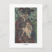 Ernst Ludwig Kirchner #3-2 - Briefkaart voor Schon (Voorkant)