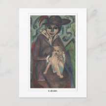 Ernst Ludwig Kirchner #3-2 - Kunstansichtkaart