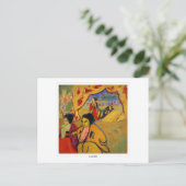 Ernst Ludwig Kirchner #421 - Kunstposter Briefkaart (Staand voorkant)