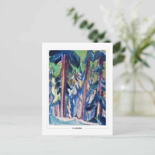 Ernst Ludwig Kirchner #426-2 - Briefkaart voor Sch (Staand voorkant)