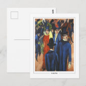 Ernst Ludwig Kirchner #436-2 - Kunstkaart Briefkaart (Voorkant / Achterkant)