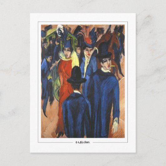 Ernst Ludwig Kirchner #436-2 - Kunstkaart Briefkaart (Voorkant)