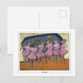 Ernst Ludwig Kirchner #477 - Briefkaart voor Schon (Voorkant / Achterkant)