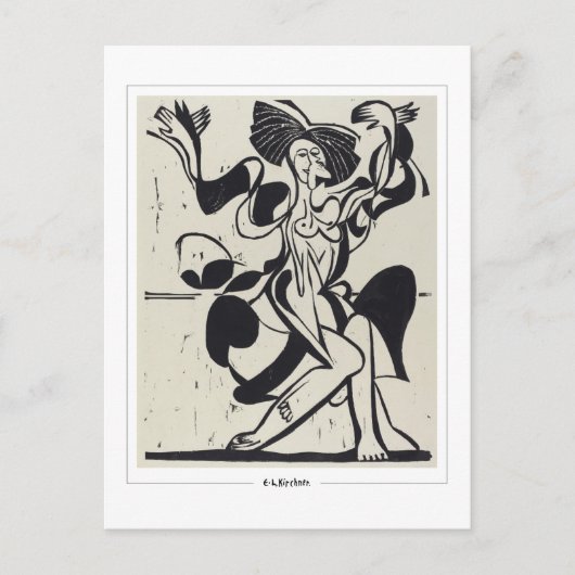 Ernst Ludwig Kirchner #478-2 - Briefkaart voor Sch (Voorkant)