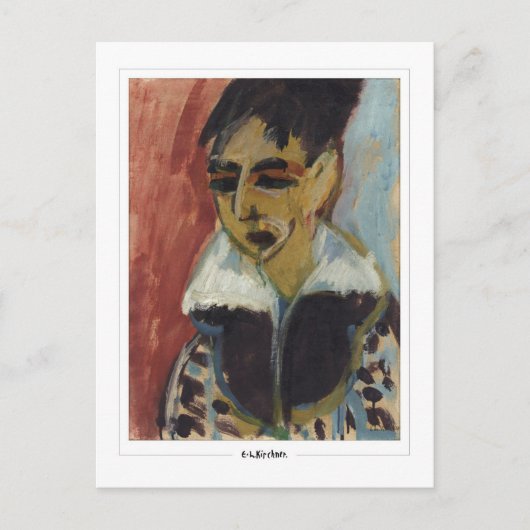 Ernst Ludwig Kirchner #4-2 - Briefkaart voor Schon (Voorkant)
