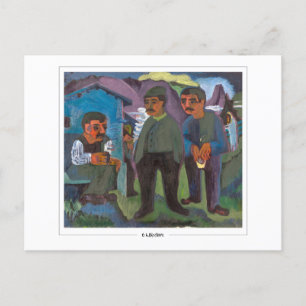 Ernst Ludwig Kirchner #523-2 - Briefkaart voor Sch