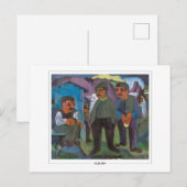 Ernst Ludwig Kirchner #523-2 - Kunstansichtkaart Briefkaart (Voorkant / Achterkant)