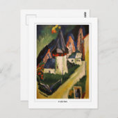 Ernst Ludwig Kirchner #529 - Briefkaart voor Schon (Voorkant / Achterkant)