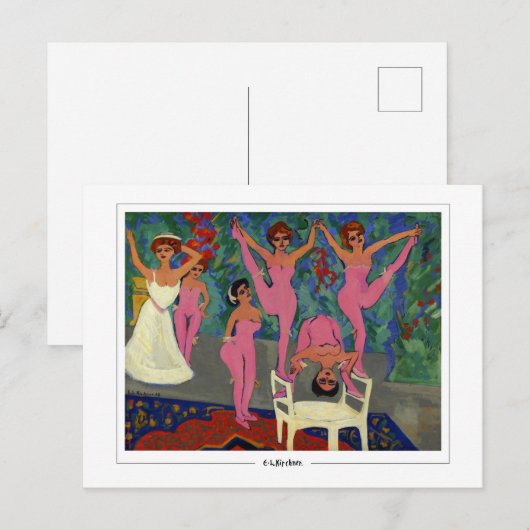 Ernst Ludwig Kirchner #549-2 - Briefkaart voor Sch (Voorkant / Achterkant)