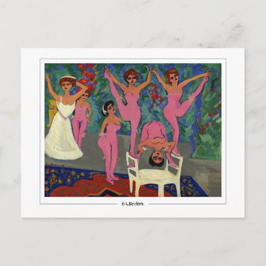 Ernst Ludwig Kirchner #549-2 - Kunstkaart Briefkaart (Voorkant)