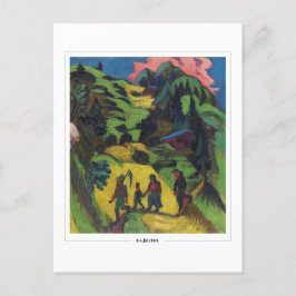 Ernst Ludwig Kirchner #54-2 - Briefkaart voor Scho