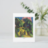 Ernst Ludwig Kirchner #54-2 - Briefkaart voor Scho (Staand voorkant)