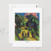 Ernst Ludwig Kirchner #54-2 - Briefkaart voor Scho (Voorkant / Achterkant)