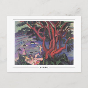 Ernst Ludwig Kirchner #556-2 - Kunstansichtkaart Briefkaart