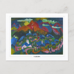 Ernst Ludwig Kirchner #571 - Briefkaart voor Schon