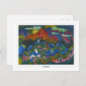 Ernst Ludwig Kirchner #571 - Briefkaart voor Schon (Voorkant / Achterkant)