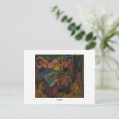 Ernst Ludwig Kirchner #589 - Kunstposter Briefkaart (Staand voorkant)