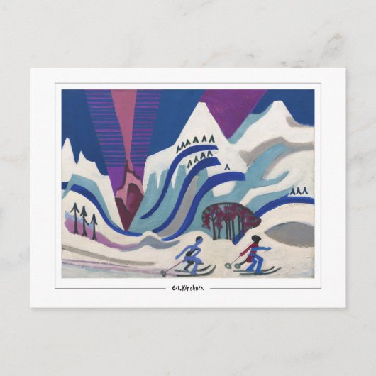 Ernst Ludwig Kirchner #612 - Kunstkaart Briefkaart (Voorkant)