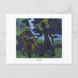 Ernst Ludwig Kirchner #650-2 - Briefkaart voor Sch