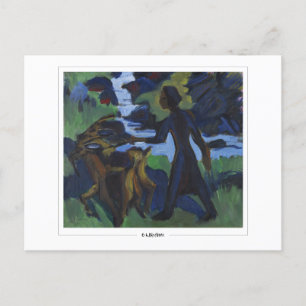 Ernst Ludwig Kirchner #650-2 - Briefkaart voor Sch