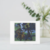 Ernst Ludwig Kirchner #650-2 - Briefkaart voor Sch (Staand voorkant)