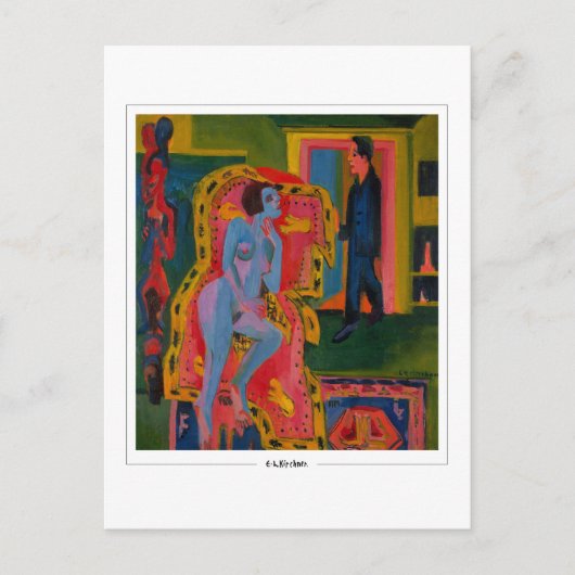 Ernst Ludwig Kirchner #8-2 - Kunstkaart Briefkaart (Voorkant)
