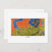 Ernst Ludwig Kirchner #8 - Briefkaart voor Schone  (Voorkant / Achterkant)