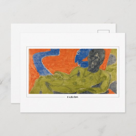 Ernst Ludwig Kirchner #8 - Briefkaart voor Schone  (Voorkant / Achterkant)