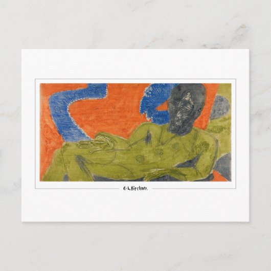 Ernst Ludwig Kirchner #8 - Kunstkaart Briefkaart (Voorkant)