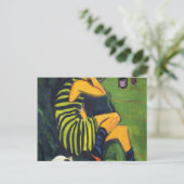 Ernst Ludwig Kirchner Artiste Marcella Briefkaart (Staand voorkant)