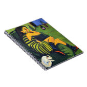 Ernst Ludwig Kirchner Artiste Marcella Notitieboek (Rechterzijde)