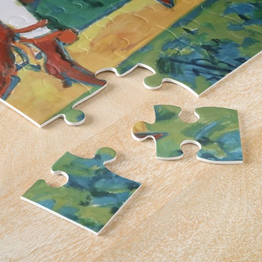 Ernst Ludwig Kirchner- Czardas Dancers Legpuzzel (Zijkant)