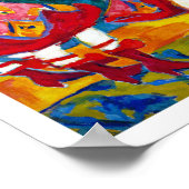 Ernst Ludwig Kirchner - Czardas Dancers Poster (Hoek)