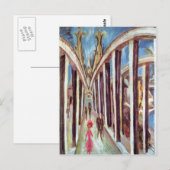 Ernst Ludwig Kirchner - De Rijnbrug Briefkaart (Voorkant / Achterkant)