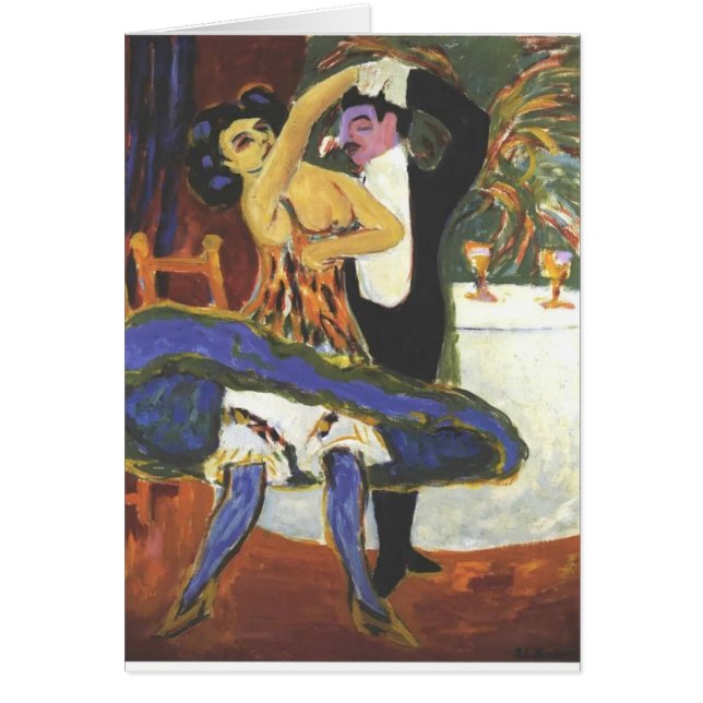 Ernst Ludwig Kirchner - English Dance Couple (Voorkant)