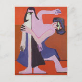 Ernst Ludwig Kirchner - Masker Dance Briefkaart (Voorkant)