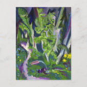 Ernst Ludwig Kirchner- Mountain Forest Briefkaart (Voorkant)