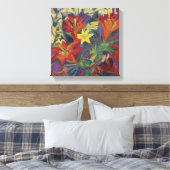 Ernst Ludwig Kirchner nog steeds in leven met Lili Canvas Afdruk (Insitu (Slaapkamer))