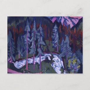 Ernst Ludwig Kirchner- Sertigweg Briefkaart