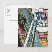 Ernst Ludwig Kirchner- Tram en Rail Briefkaart (Voorkant / Achterkant)