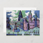 Ernst Ludwig Kirchner Uitzicht van Dresden Schloss Briefkaart (Voorkant / Achterkant)