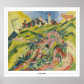 Ernst Ludwig Kirchner Zedign Art Poster #240 (Voorkant)