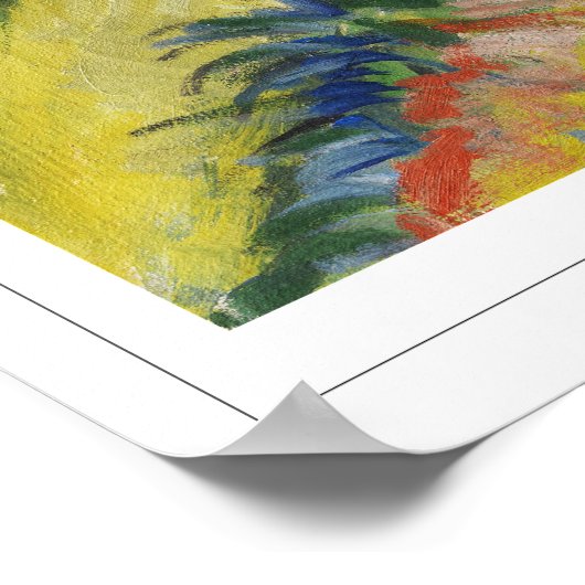 Ernst Ludwig Kirchner Zedign Art Poster #240 (Hoek)