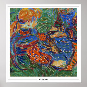Ernst Ludwig Kirchner Zedign Art Poster #260-2