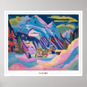 Ernst Ludwig Kirchner Zedign Art Poster #464 (Voorkant)