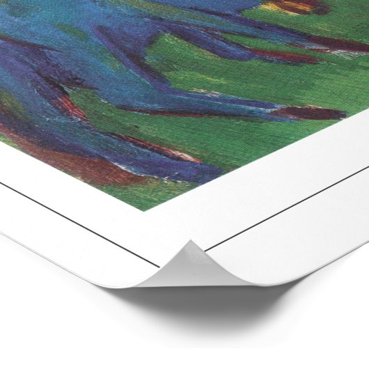 Ernst Ludwig Kirchner Zedign Art Poster #6 (Hoek)