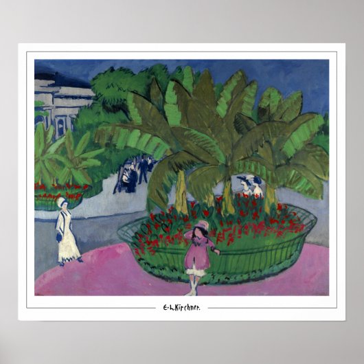 Ernst Ludwig Kirchner Zedign Kunstposter #263-2 Poster (Voorkant)